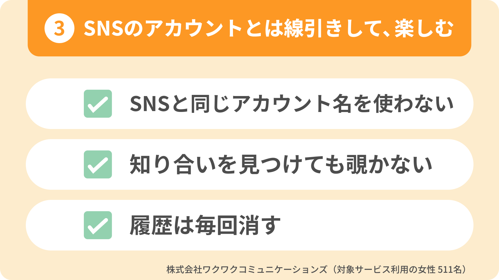 アンケート身バレ防止方法3